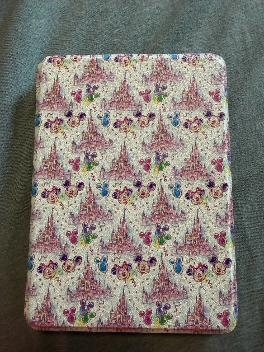 Pink Castle Print Magnetic E-Reader Cover for Paperwhite & Colorsoft